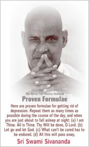 Swami Sivananda sharing uplifting spiritual healing wisdom