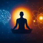 Meditation illustrating non duality consciousness mind and universe