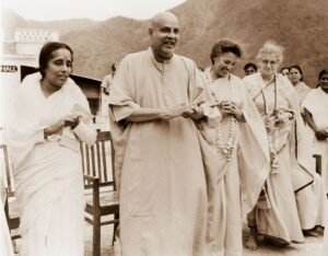 Swami Sivananda with religious leaders