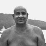 Swami Sivananda teaching yoga of equanimity peacefully
