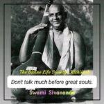 Swami Sivananda holding tanpura with text overlay.