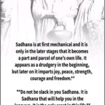 Swami Sivananda teaching Sadhana and Svadharma