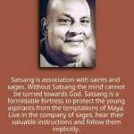 Swami Sivananda teaching importance of satsang and wisdom