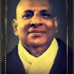 Swami Sivananda serene portrait with peaceful expression