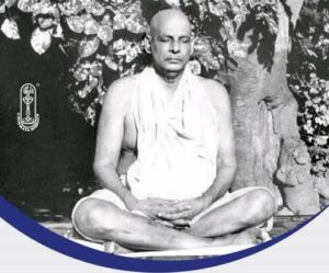 Swami Sivananda meditating during search for truth