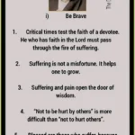 Swami Sivananda teachings on courage through suffering