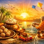 Makar Sankranti sunrise celebration with Surya Arghya