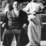 Swami Sivananda guiding disciple with compassionate spiritual wisdom
