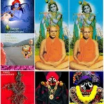 Divine Life Society spiritual images and teachings collage