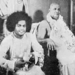 Swami Sivananda with Sathya Sai Baba