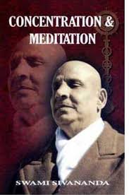 Swami Sivananda concentration and meditation poster picture