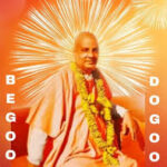 Swami Sivananda radiating divine light and universal goodness