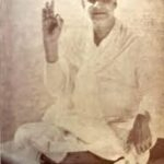 Swami Sivananda blessing devotees through Raja Yoga