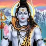 Lord Shiva blessing devotees beside the sacred Shiva Linga on Pradosha Vrat