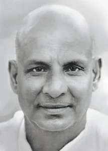 Swami Sivananda portrait representing Nine Modes of Bhakti with serenity
