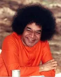 Sri Sathya Sai Baba smiling joyfully with loving compassionate expression always