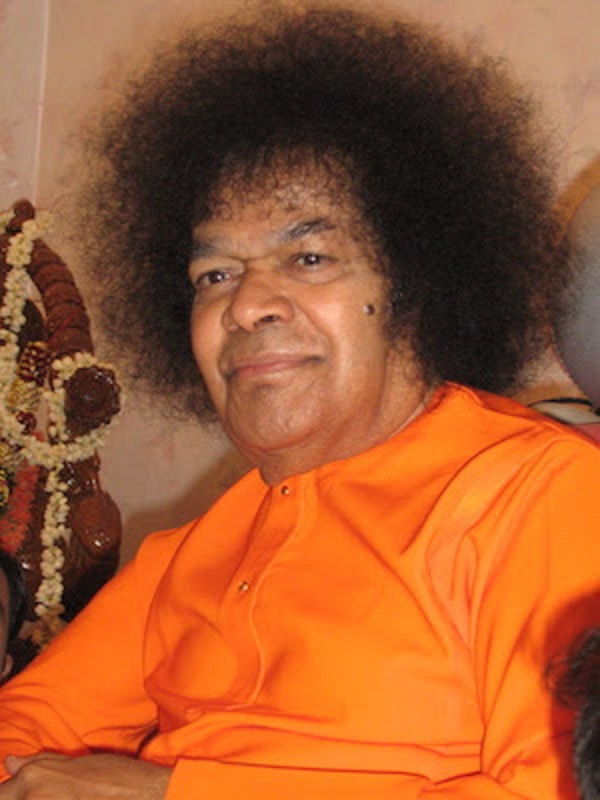 Sri Sathya Sai Baba smiling portrait