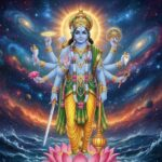 Lord Vishnu cosmic form image