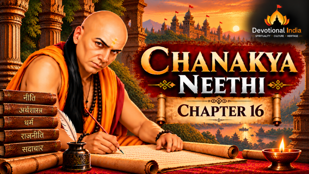 Chanakya Neethi Chapter 16