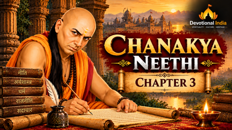 Chanakya Neethi Chapter Three